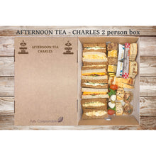 Load image into Gallery viewer, Afternoon Tea Picnic (V) - Charles (From £8.75pp for 4 person Box)
