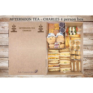 Afternoon Tea Picnic (V) - Charles (From £8.75pp for 4 person Box)
