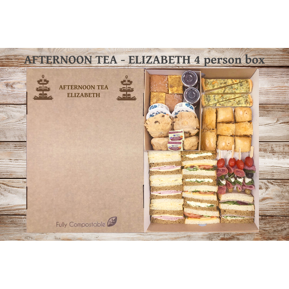 Afternoon Tea Picnic - Elizabeth (From £8.75pp for 4 person Box)